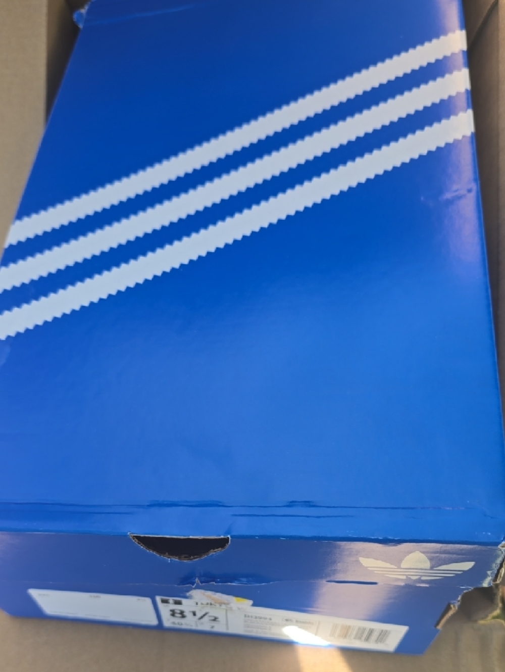 adidas Tokyo W Cream with Brown Three-Stripes Sneakers Size  W 8.5 - Picture 6 of 6